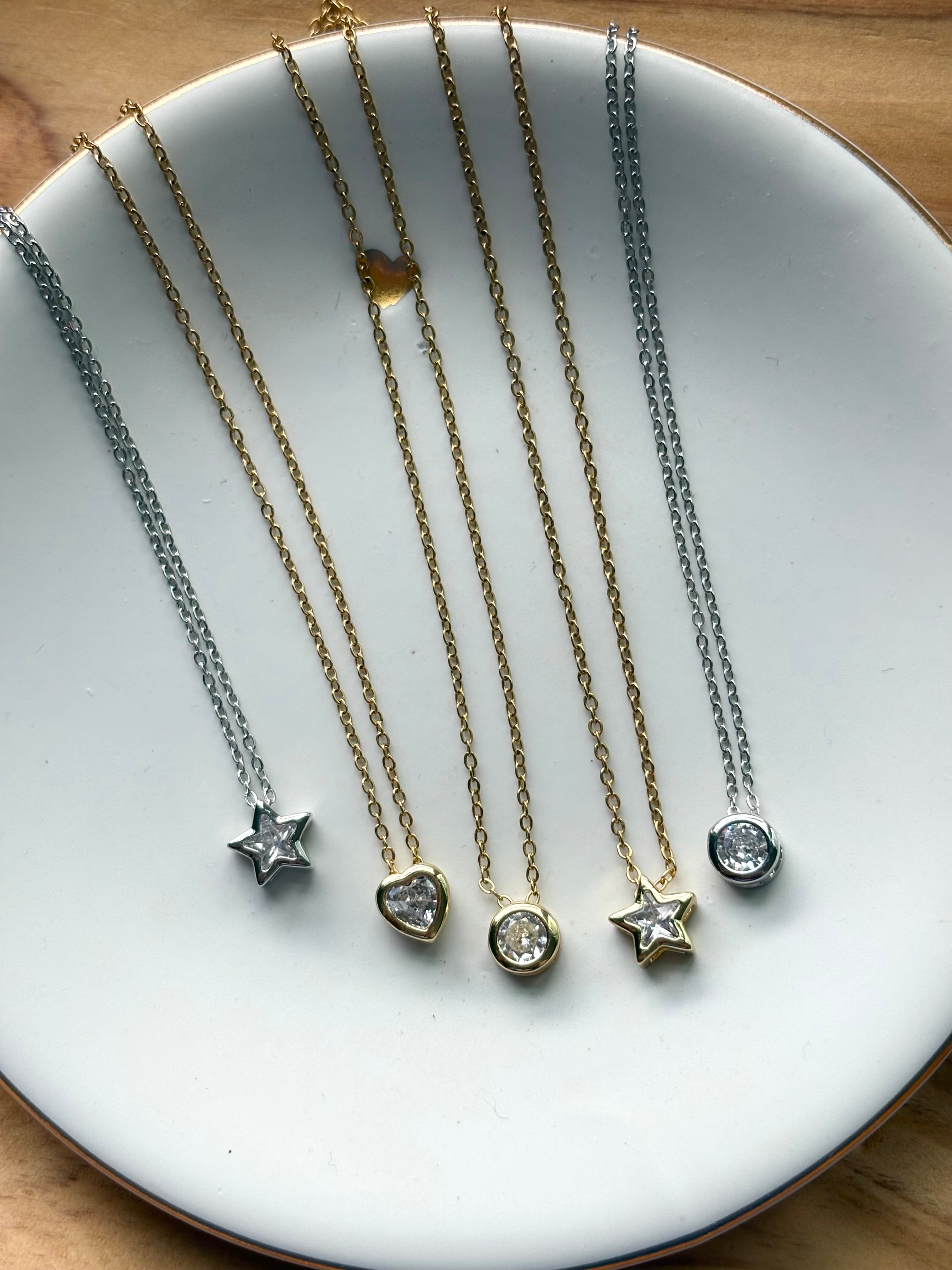 Everyday Sparkle Charm Necklace