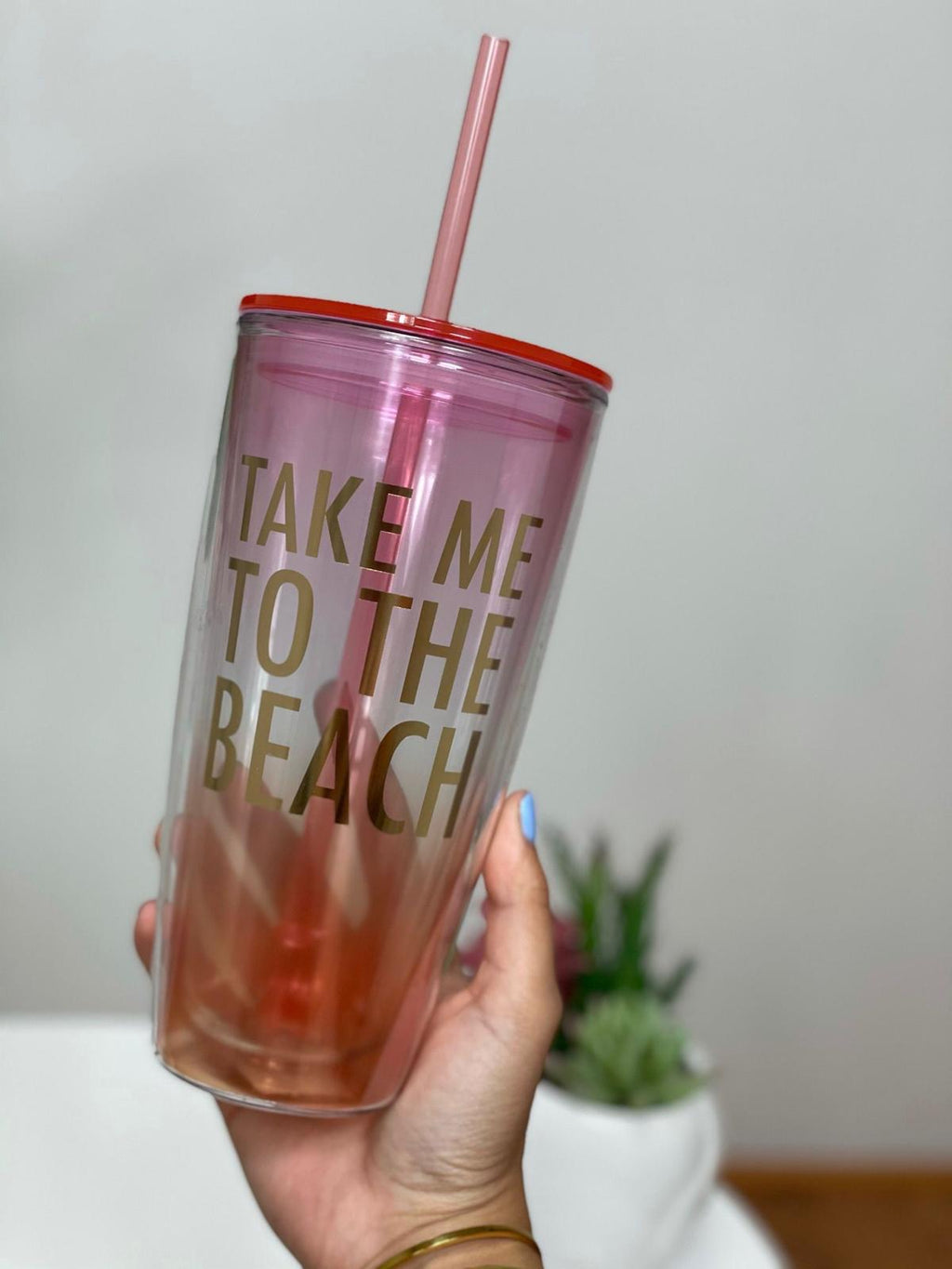 Take Me to the Beach Tumbler