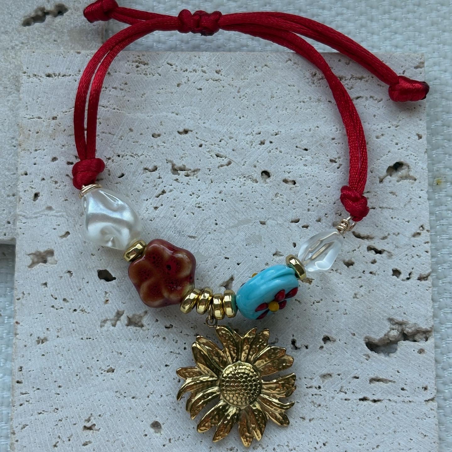 Fall Bracelets - Red