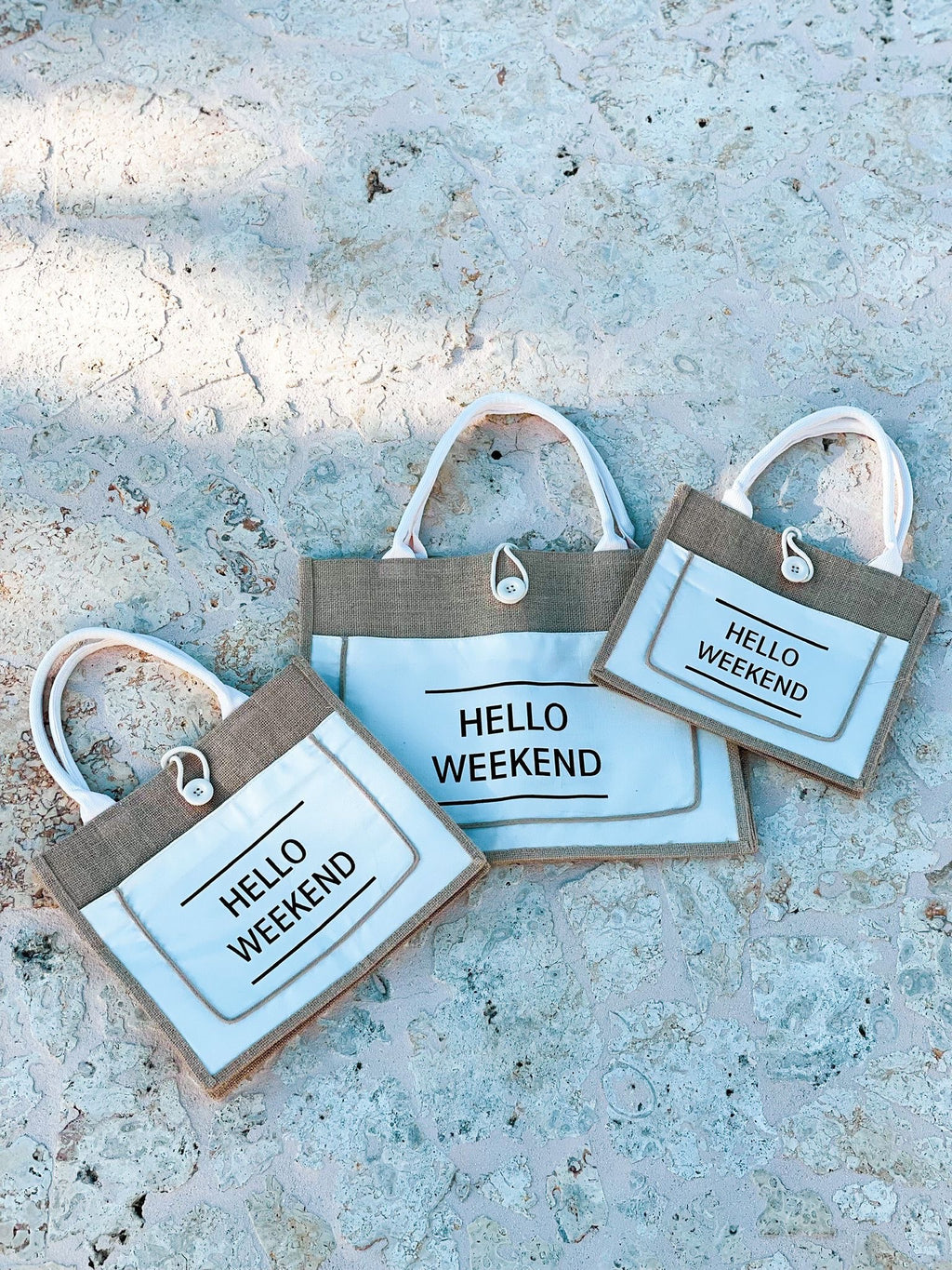 Hello Weekend Tote