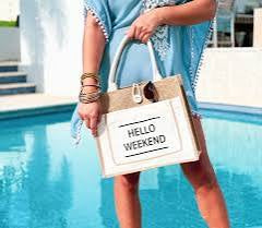 Hello Weekend Tote