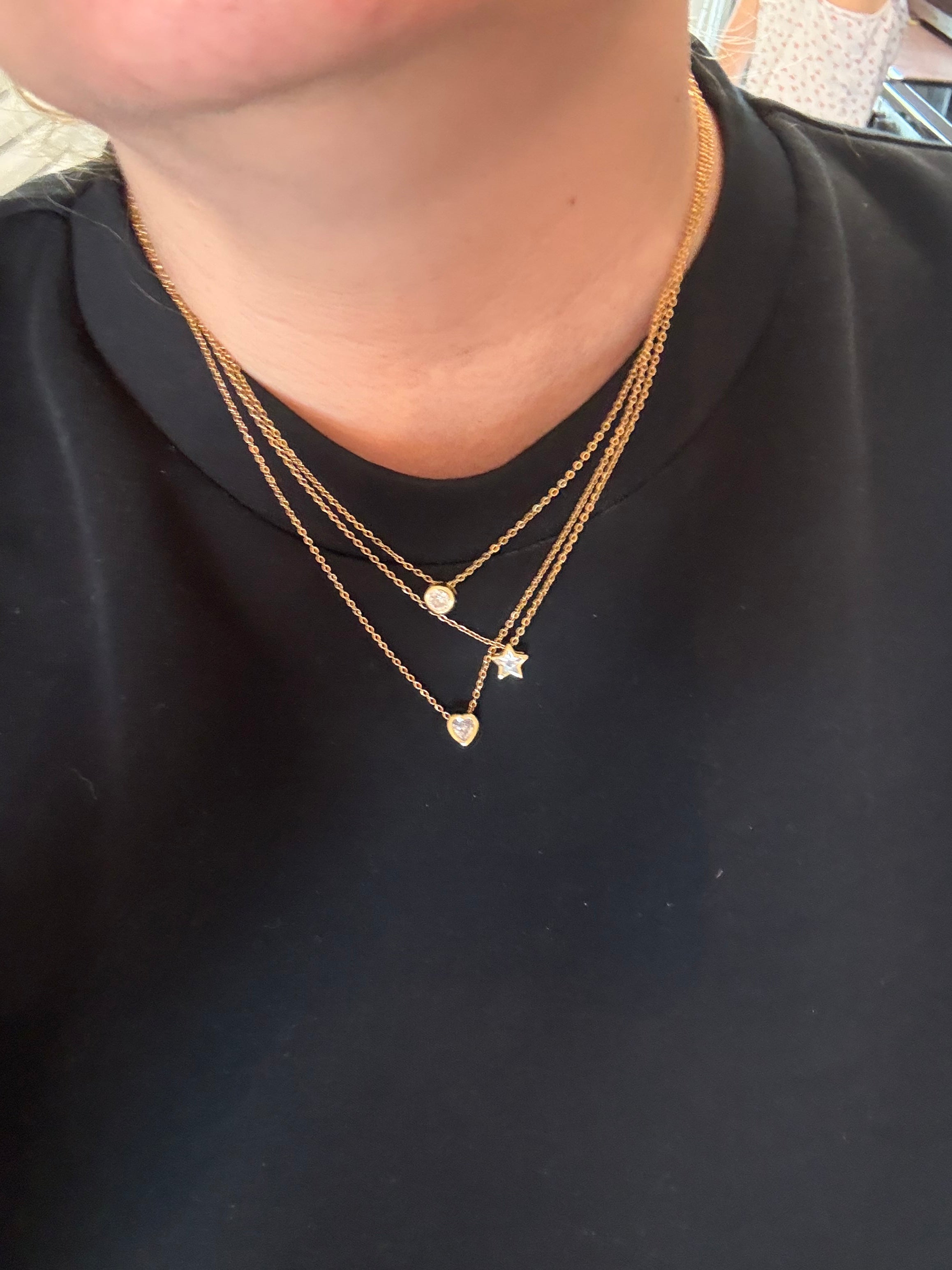 Everyday Sparkle Charm Necklace