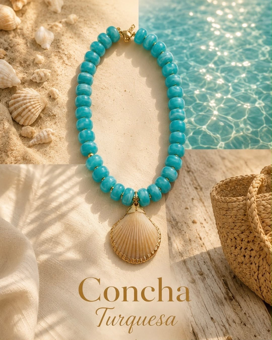 Concha Turquesa Necklace