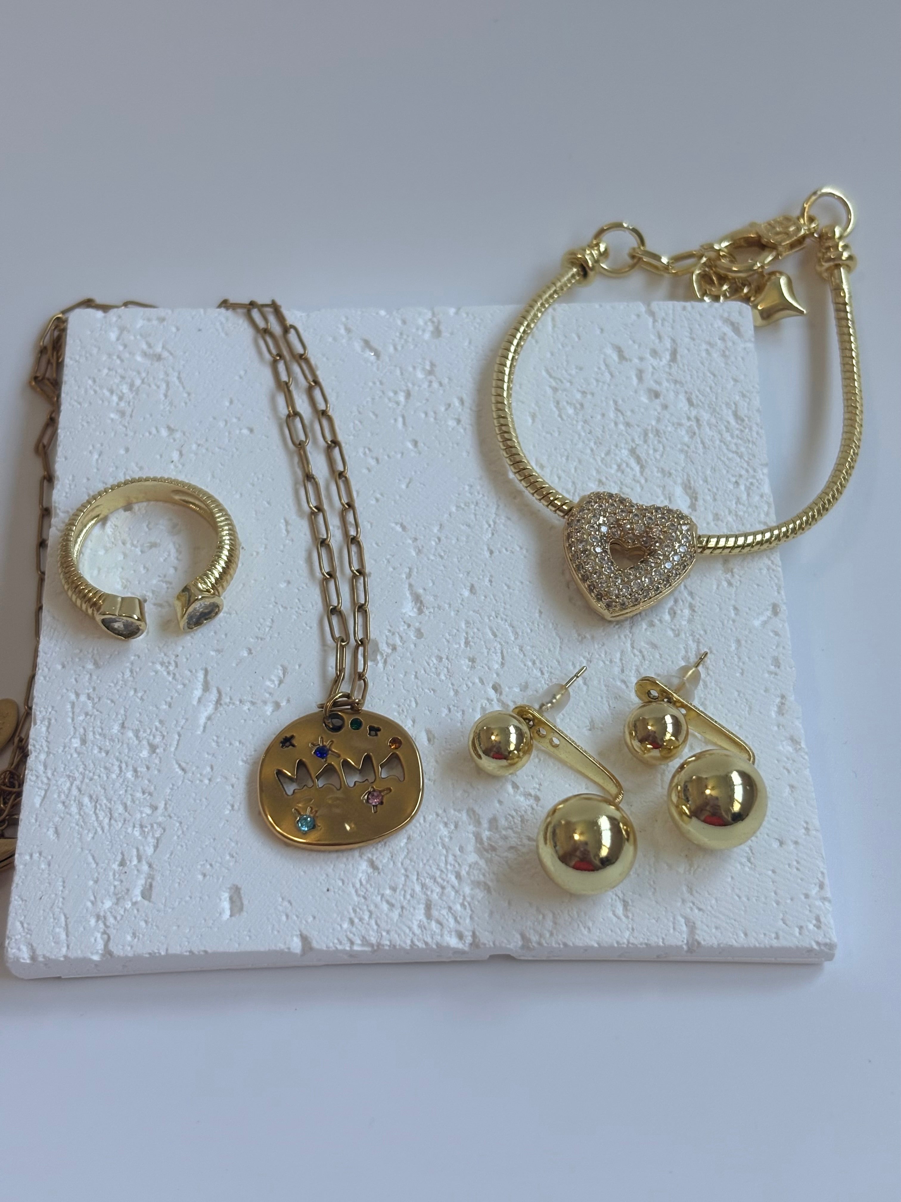 Golden Muse Jewelry Set
