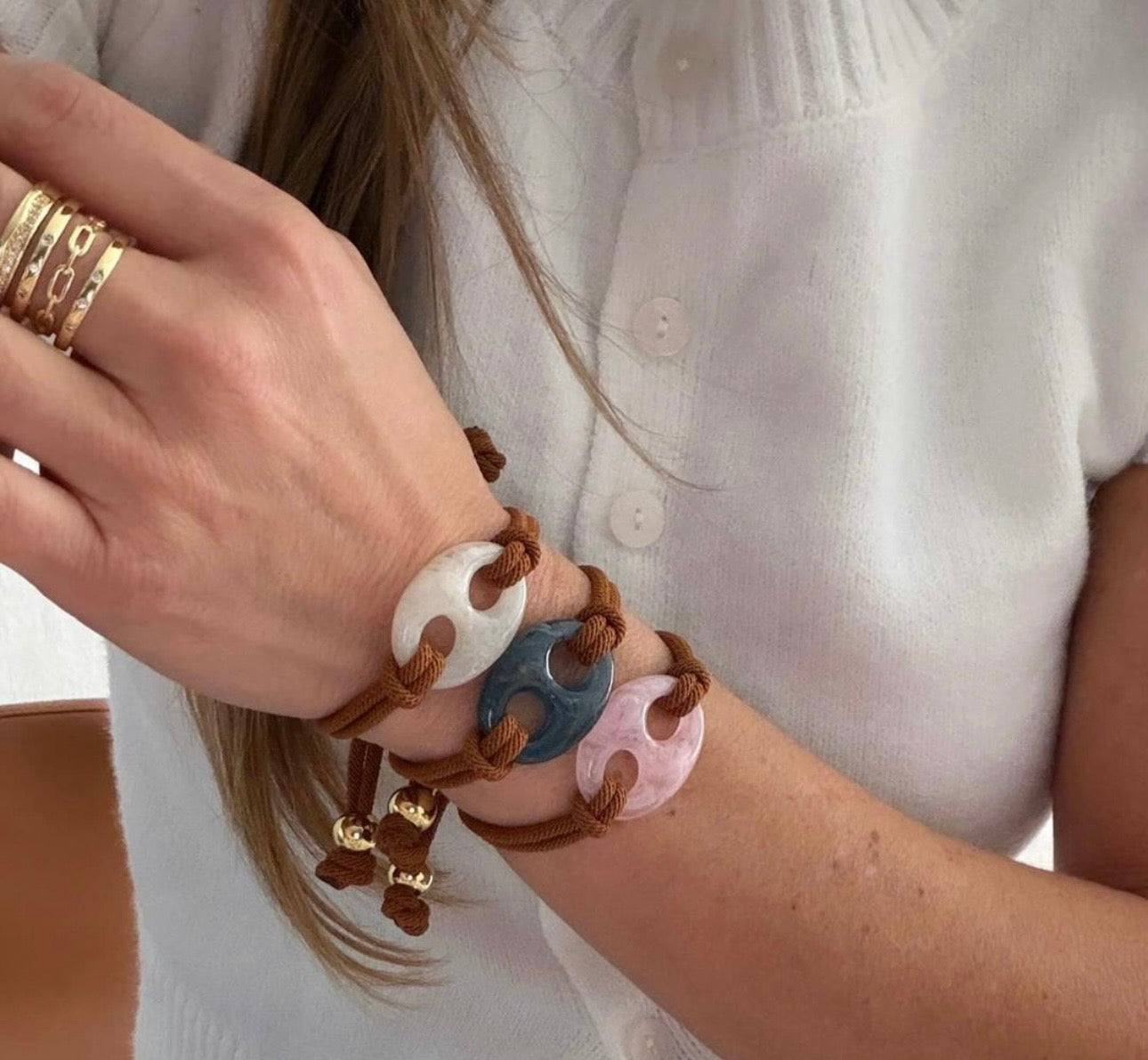 Gia Adjustable Cord Bracelet