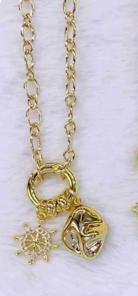 The Celeste Charm Necklace Co.
